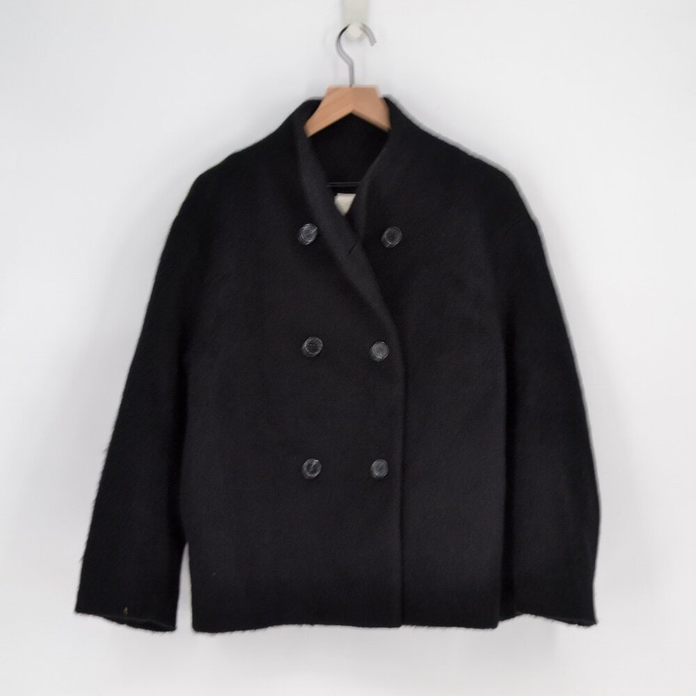 ARKET Double Breasted Jacket Brushed Recycled Woo… - image 2